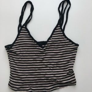 F21 M Striped Tank
